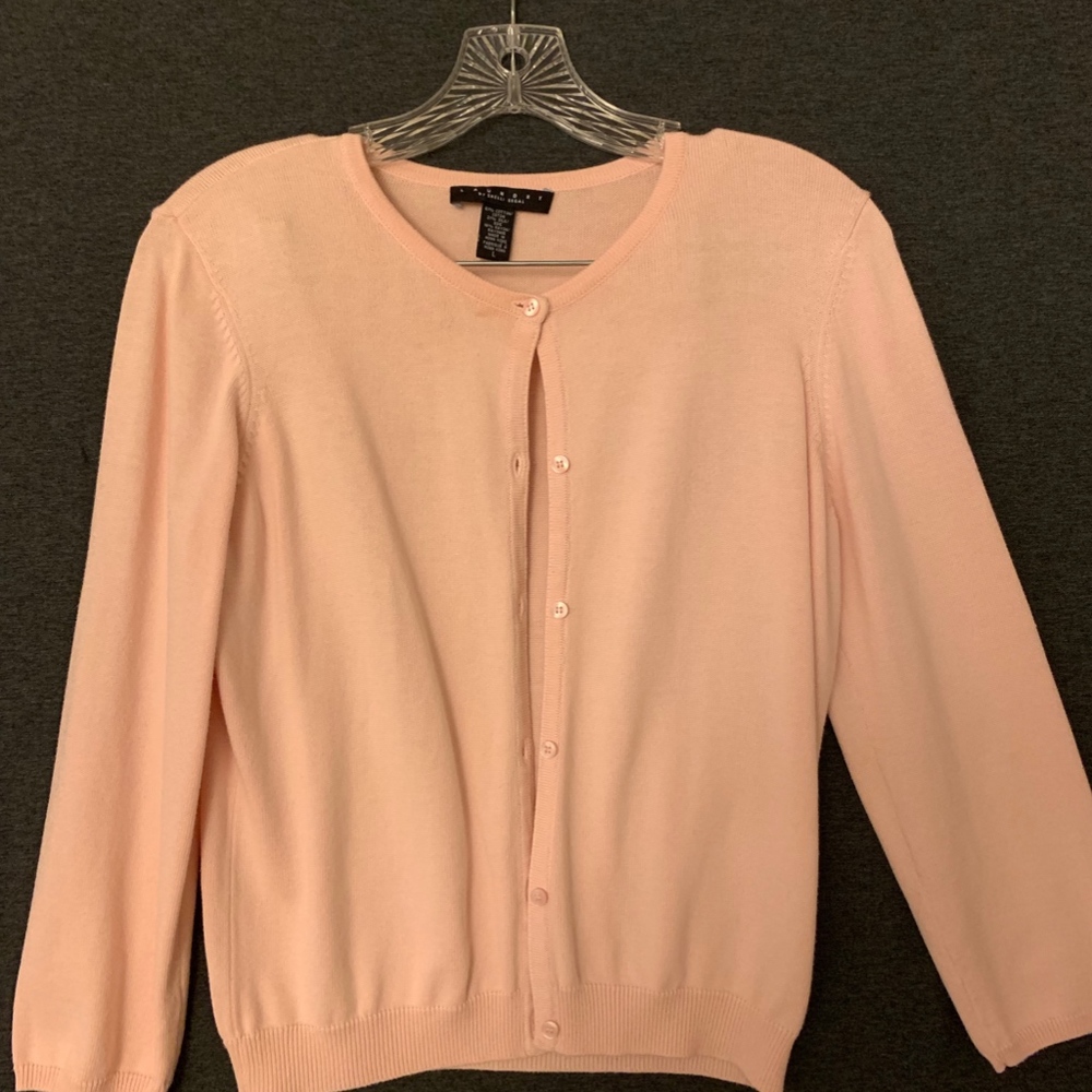 Matching Top and Skirt Set with Cardigan; Laundry